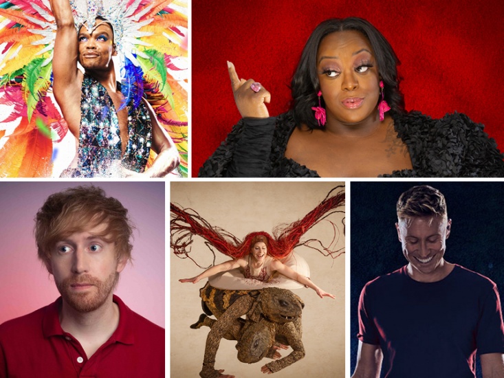 Collage of featured events