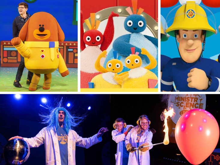 collage of featured shows