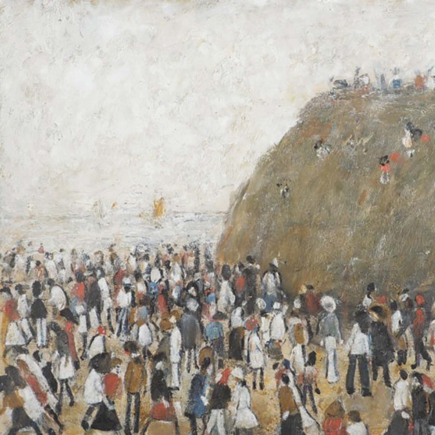 ‘Beach Scene’ by Lowry