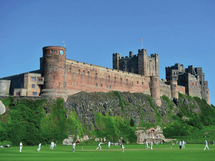 Bamburgh Castle's Cricket Day
