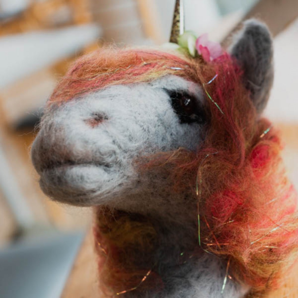 Needle Felt Unicorn