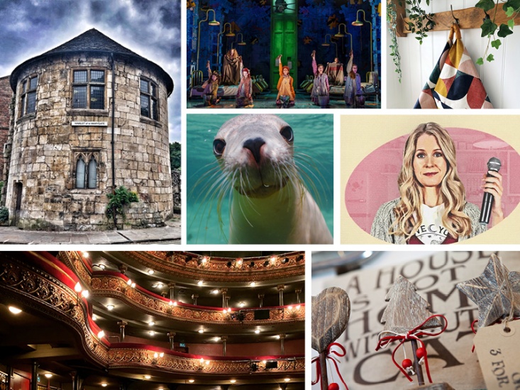 Collage of featured entries