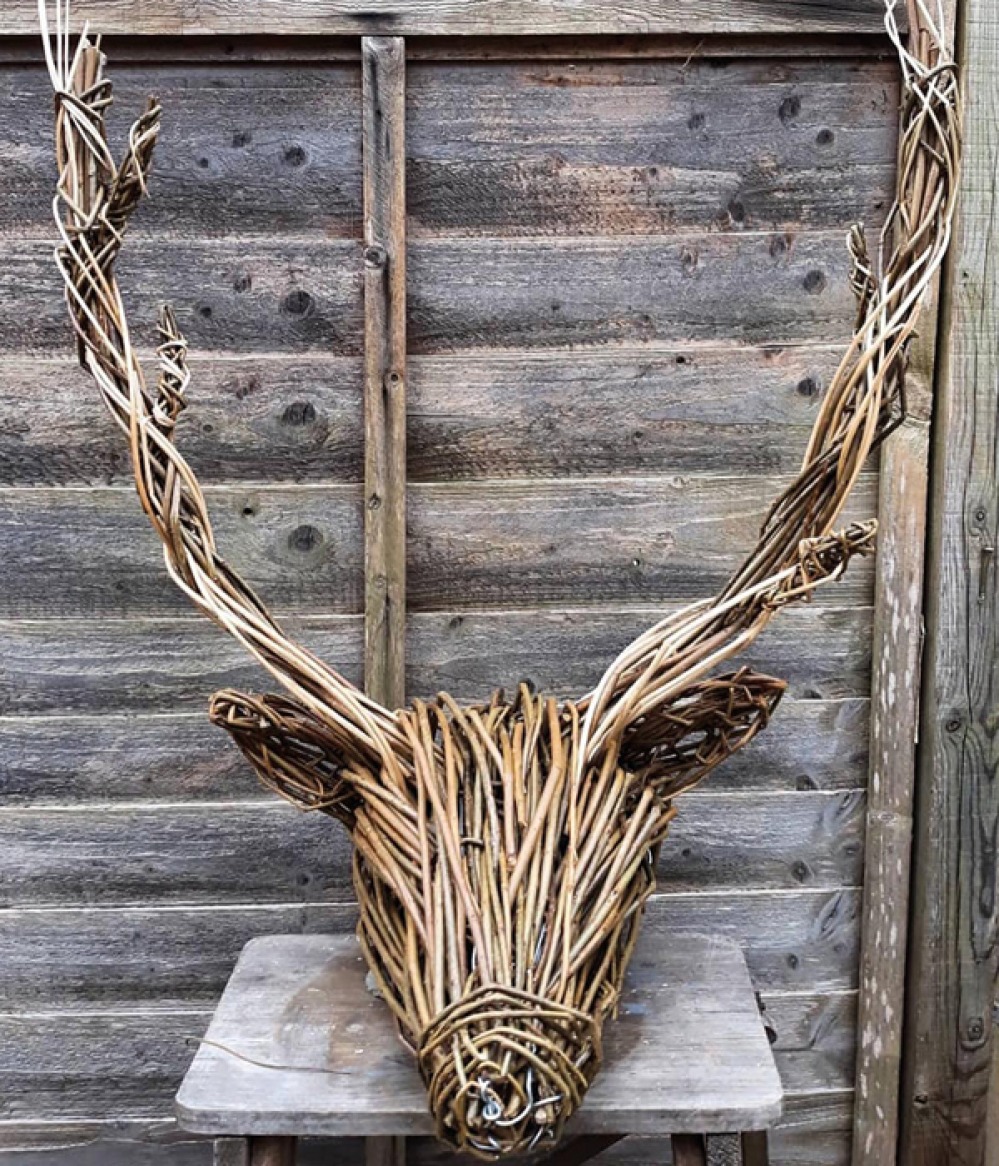 Stag’s Head Willow Weaving