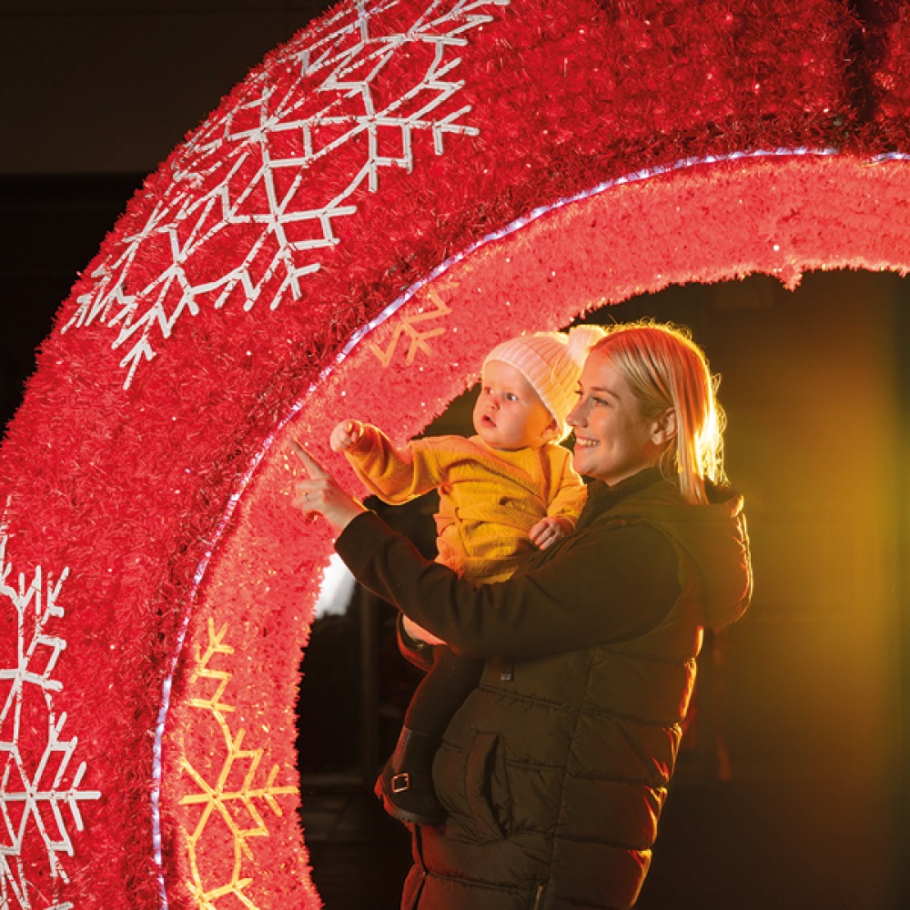 Manor Walks’ Christmas Light Display