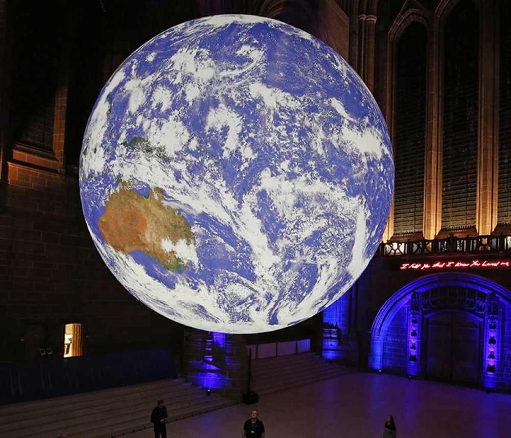Gaia and Museum of the Moon (c) Gareth Jones
