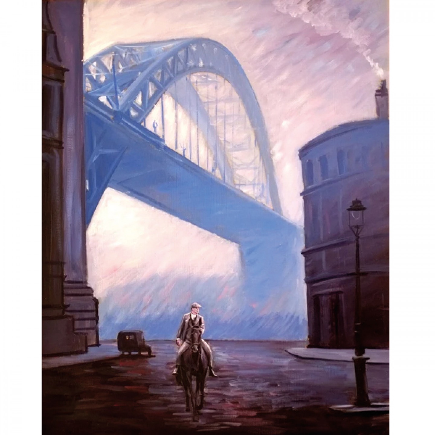 Rider on the Tyne limited edition, signed print
