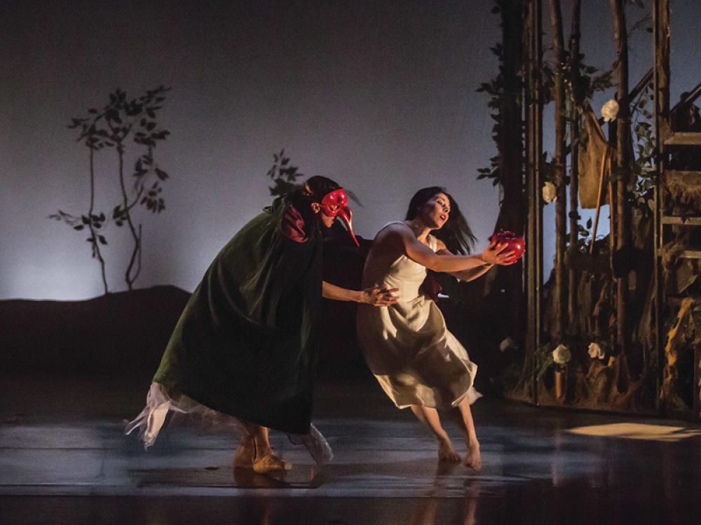 wicked Queen and the King ballet dancers