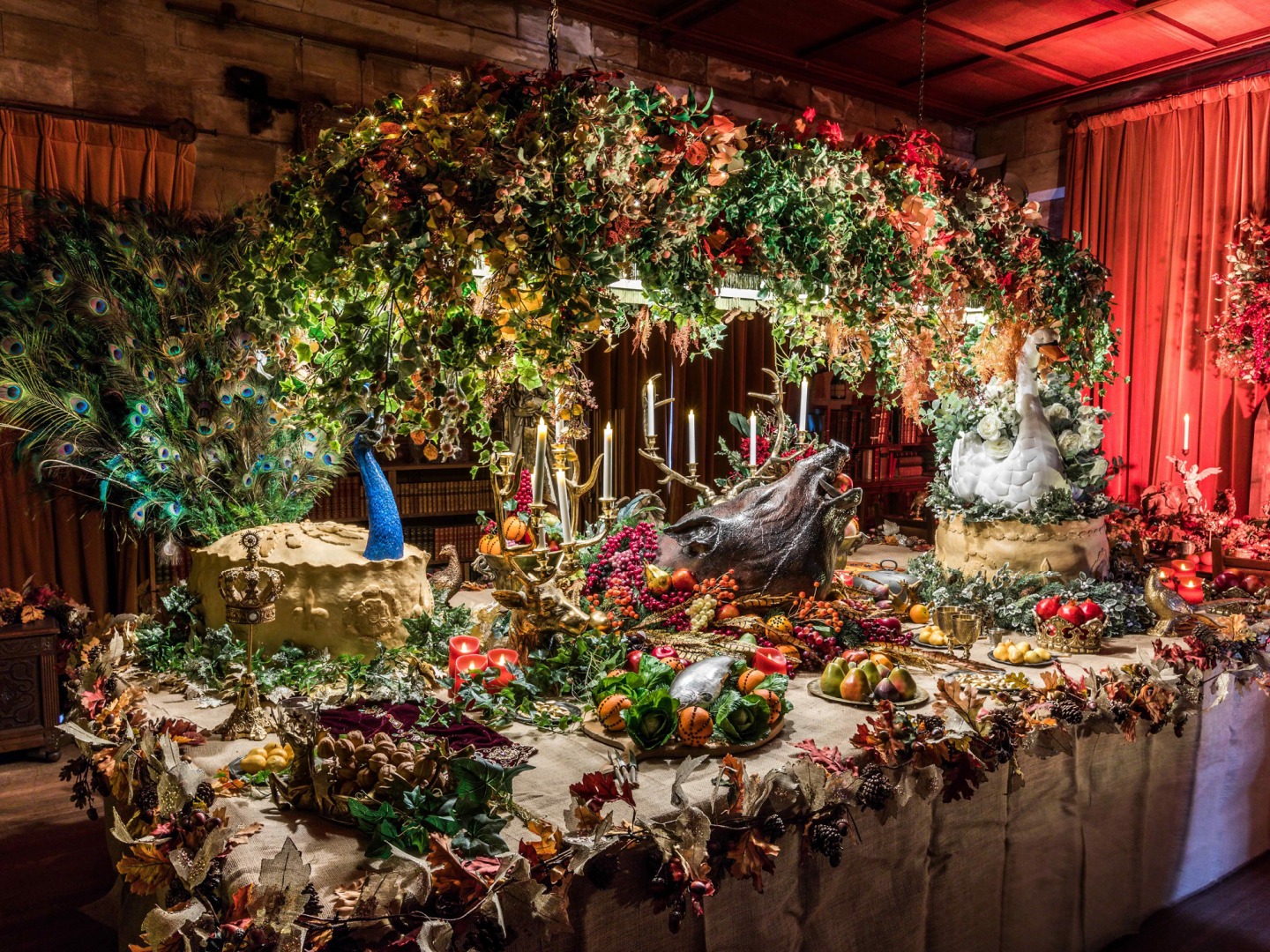 Bamburgh Castle - Christmases Past and Present