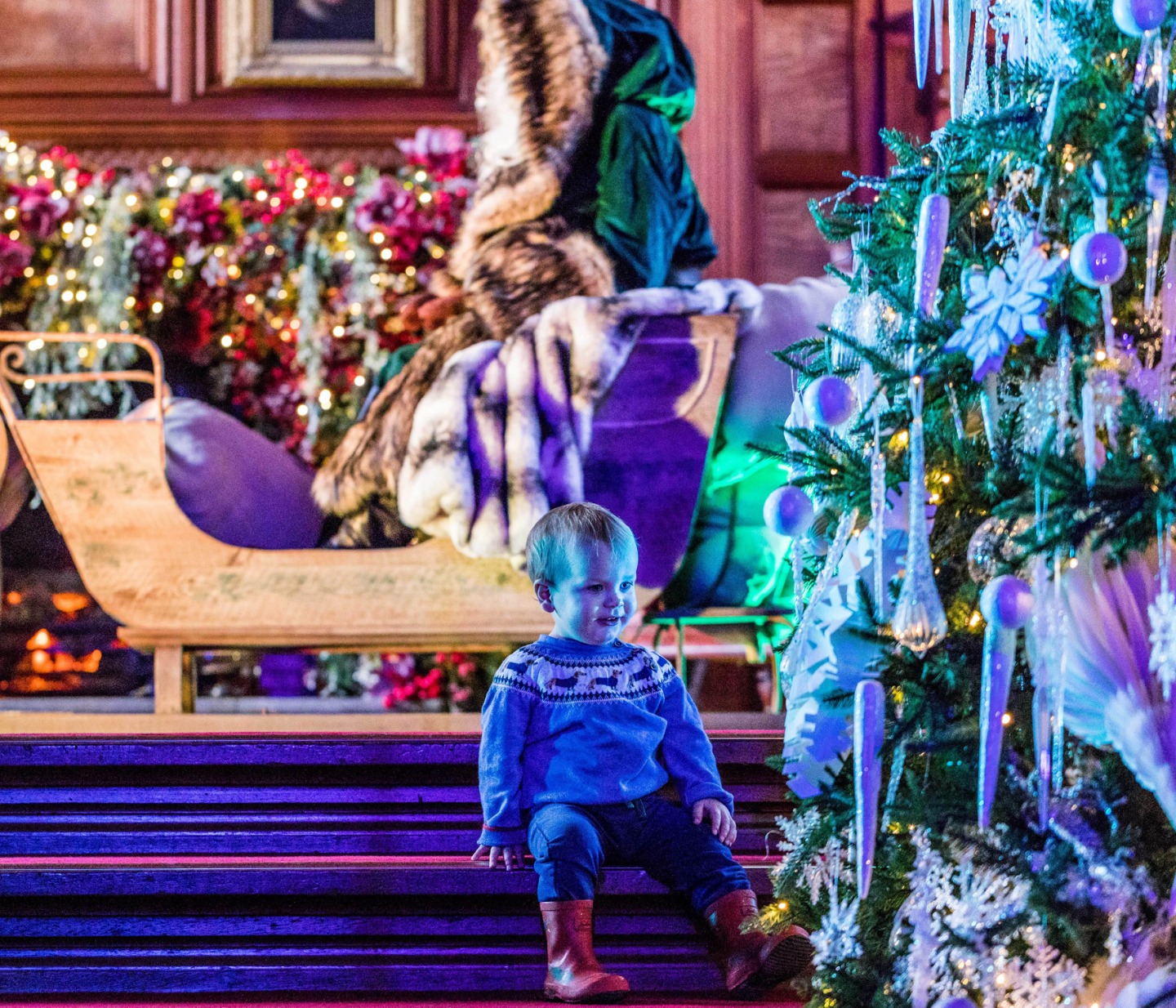 Bamburgh Castle - Christmases Past and Present