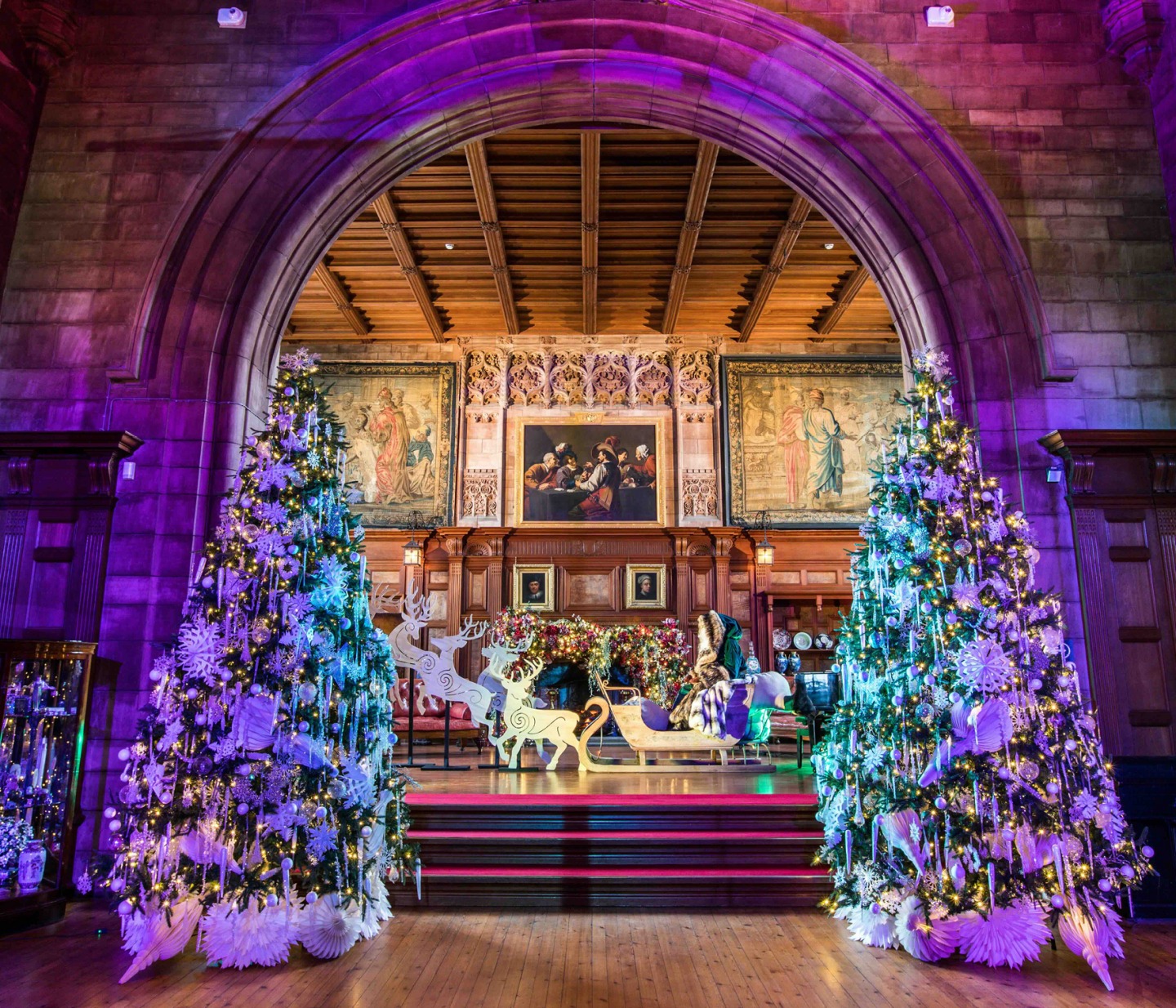 Bamburgh Castle - Christmases Past and Present