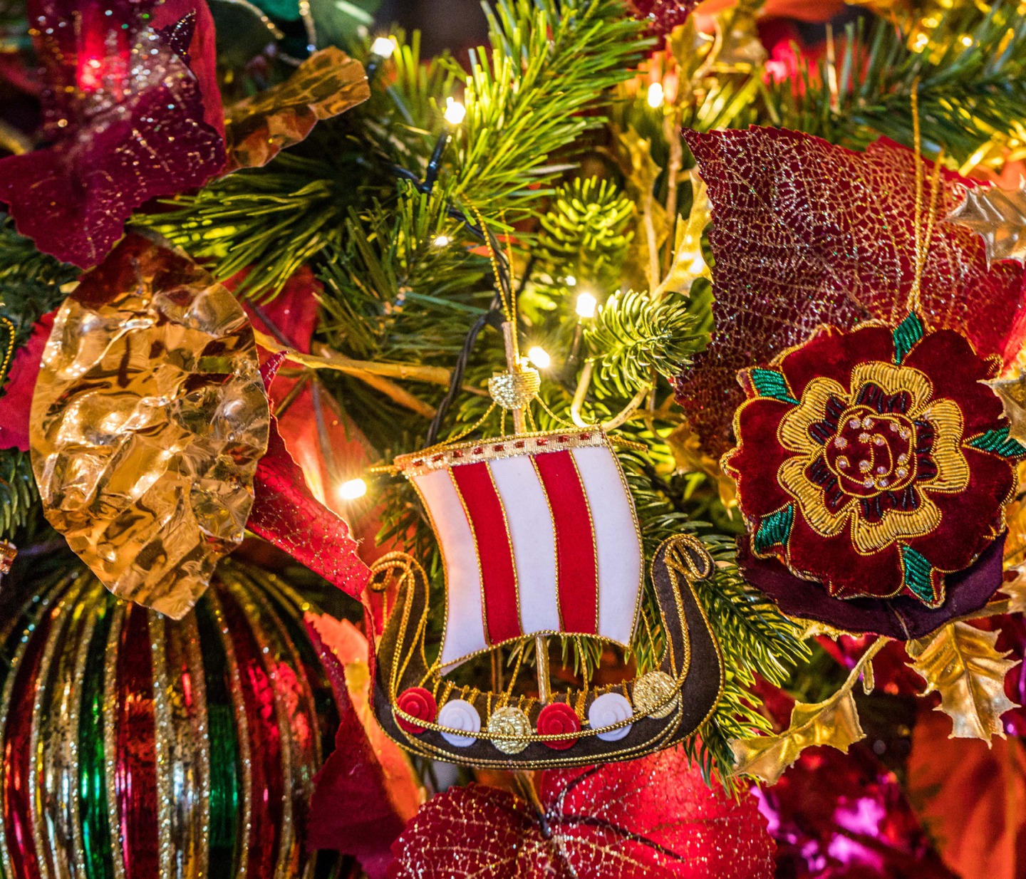 Bamburgh Castle - Christmases Past and Present