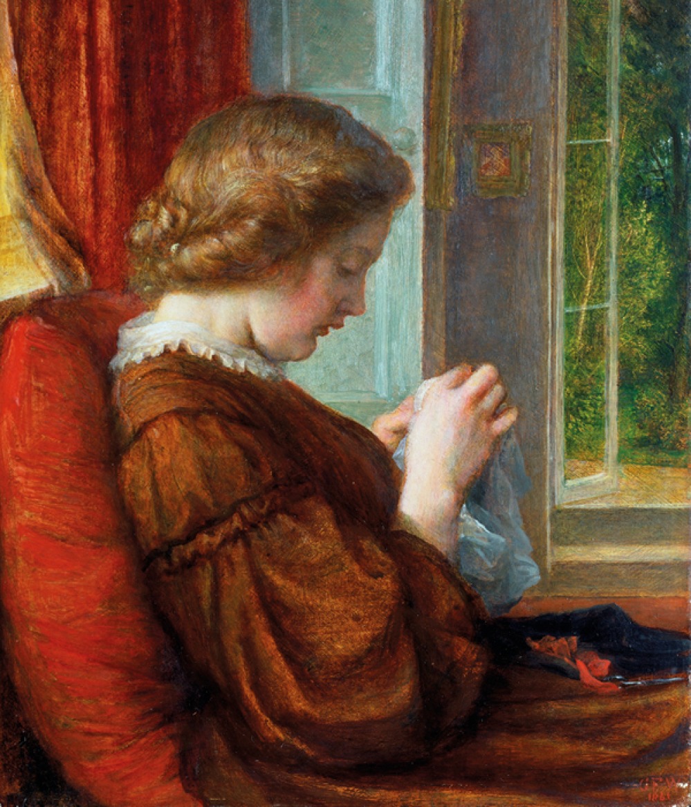 The Window Seat by George Frederick Watts (1861) © Victoria and Albert Museum, London