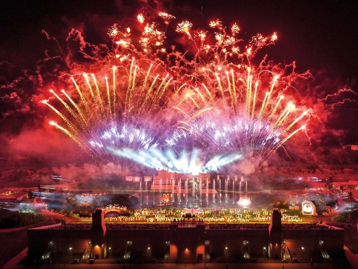 Firework Finale, Kynren