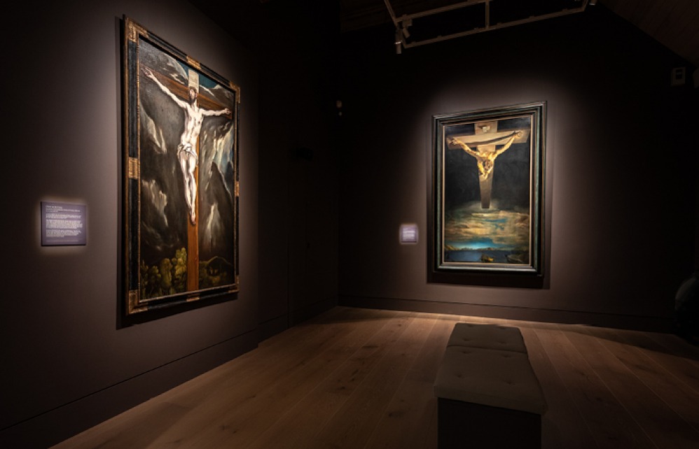 Salvador Dalí’s masterpiece, Christ of Saint John of the Cross currently on display at The Auckland Project’s Spanish Gallery