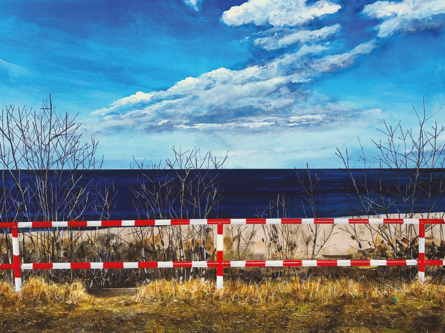 Untitled Barrier Painting (Westerplatte)