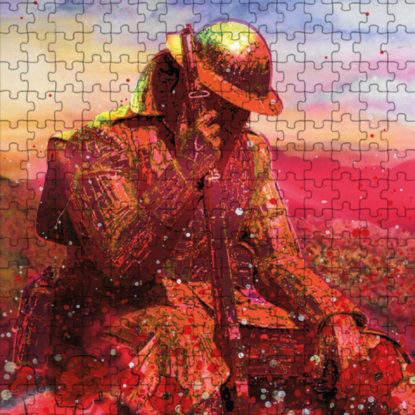 Tommy Statue Seaham jigsaw