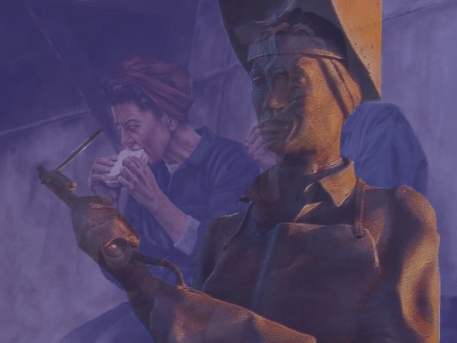 How This Sunderland Sculptor is Celebrating Female Steelworkers