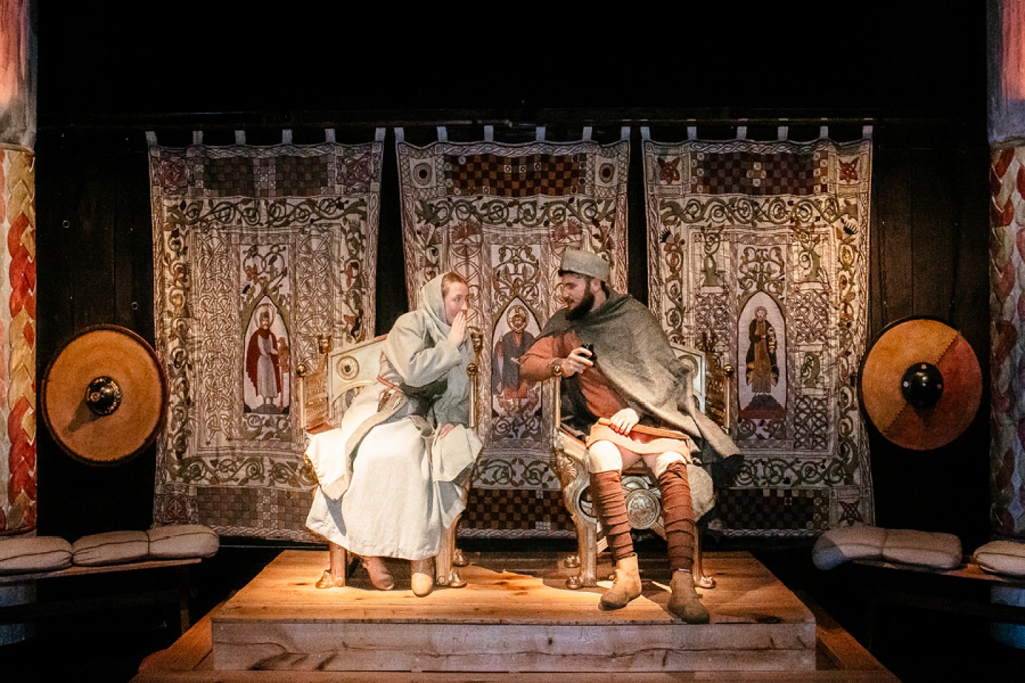 A taste of the Royal Court, Ad Gefrin Anglo-Saxon Museum & Distillery © Sally Ann Norman