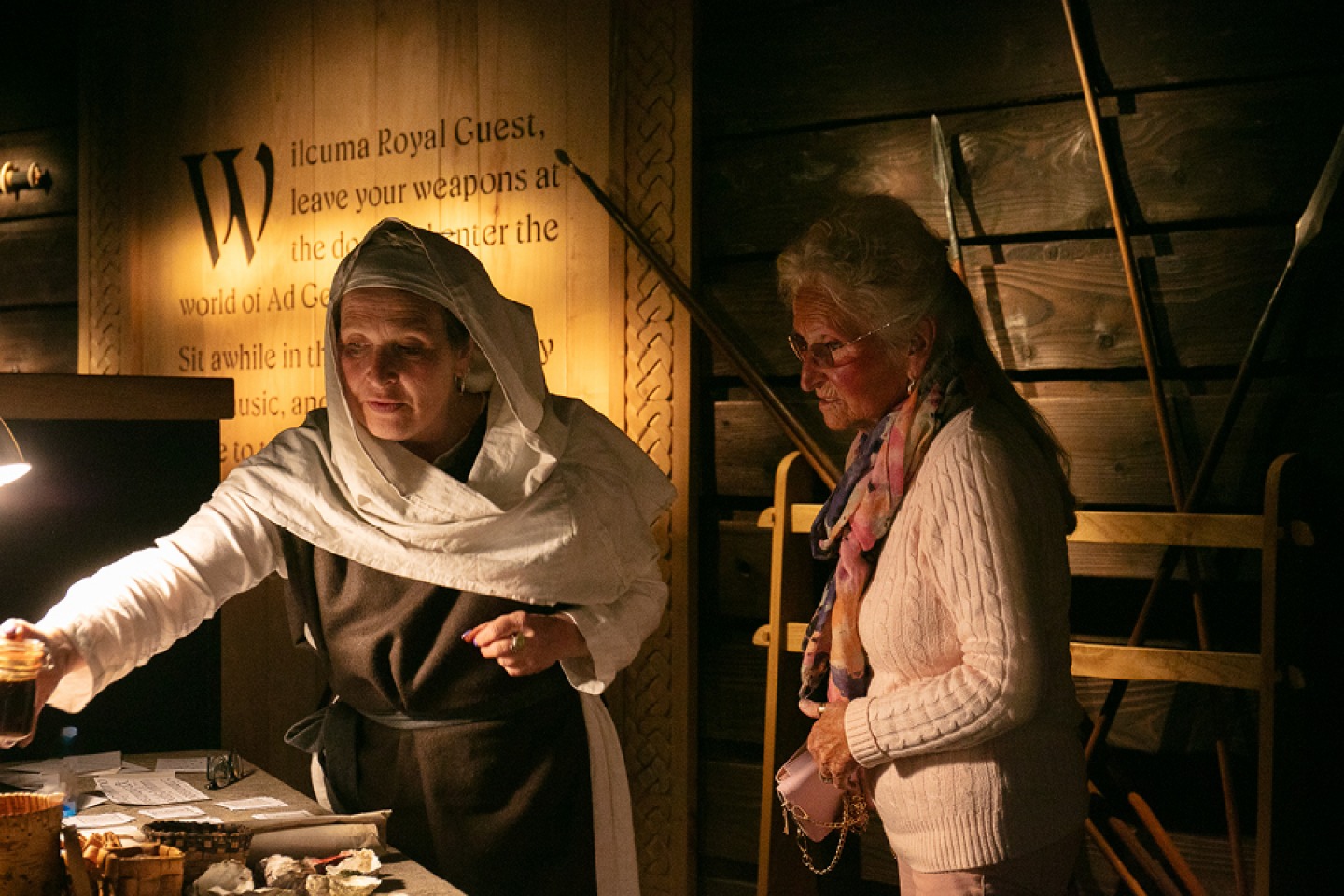 Anglo-Saxon Workshops, Ad Gefrin Anglo-Saxon Museum & Distillery © Sally Ann Norman