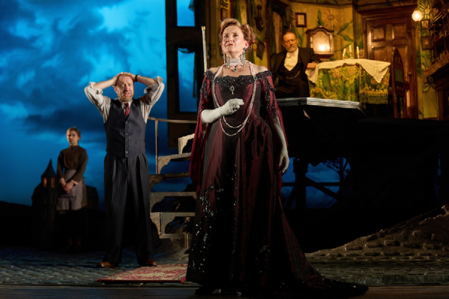 Scenes from An Inspector Calls at Sunderland Empire until 12th April