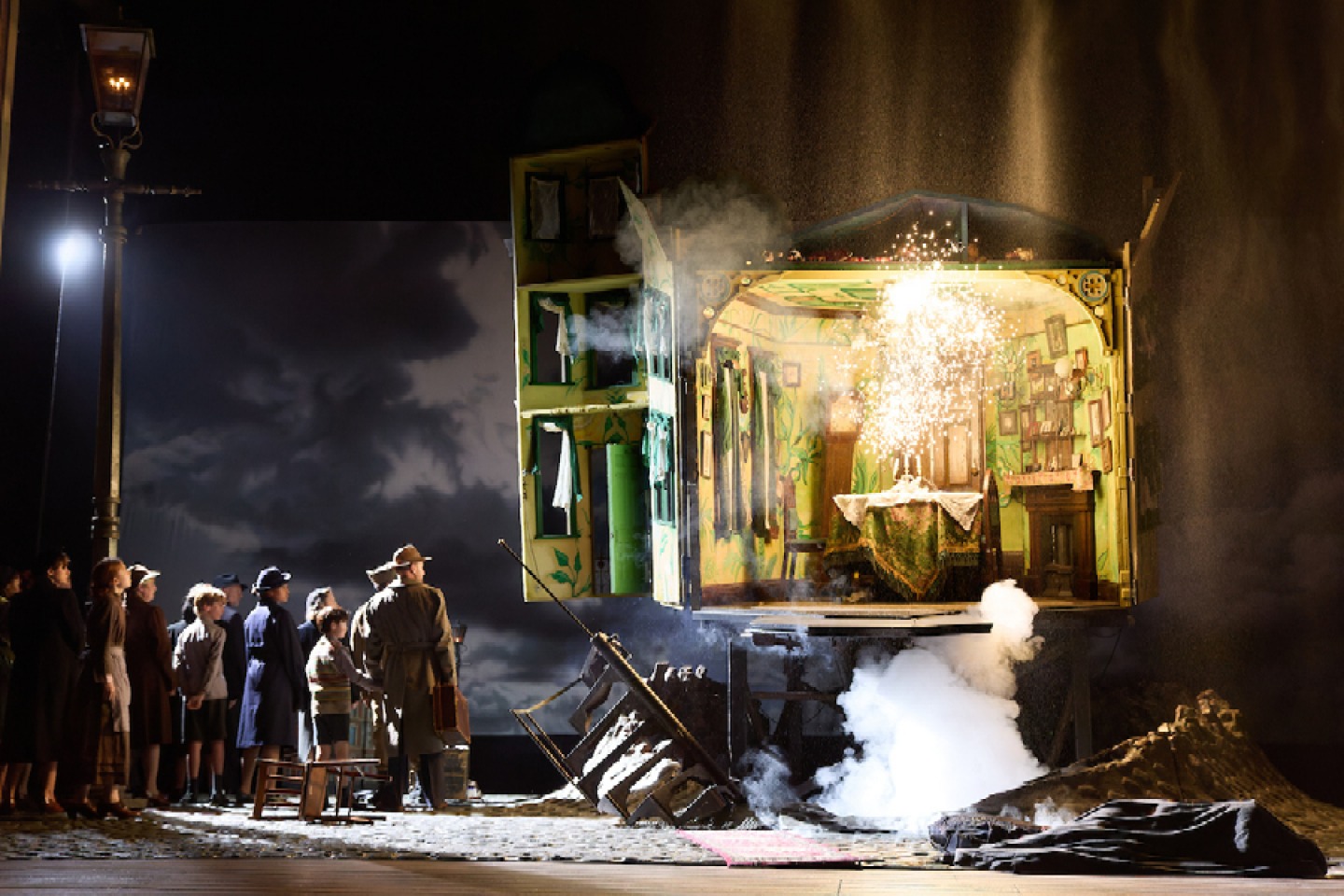Scenes from An Inspector Calls at Sunderland Empire until 12th April