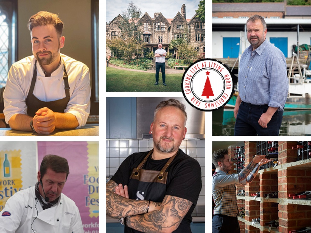 Discover the Talented Chefs Cooking Live at Living North’s Christmas Fair in Newcastle