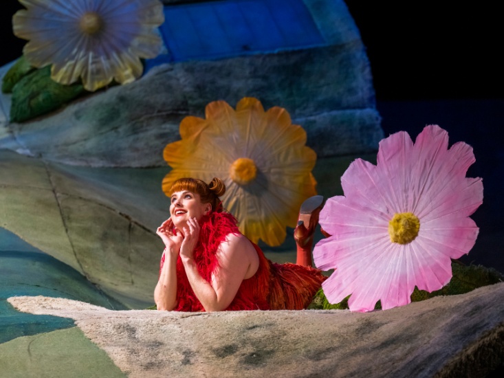 Elin Pritchard as Vixen Sharp-Ears, Tristram Kenton