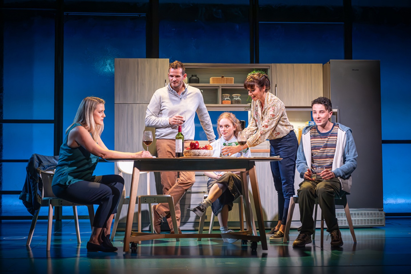 Cast of Dear Evan Hansen UK Tour