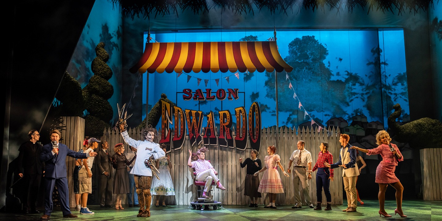 Company of EDWARD SCISSORHANDS. Devised, Directed and Choreographed by Matthew Bourne. Photo by Johan Persson (2)