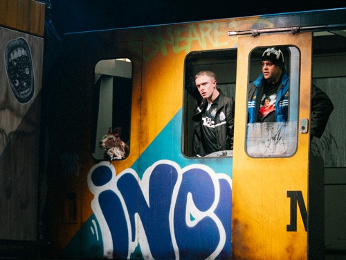 Gerry & Sewell are Painting London Black and White