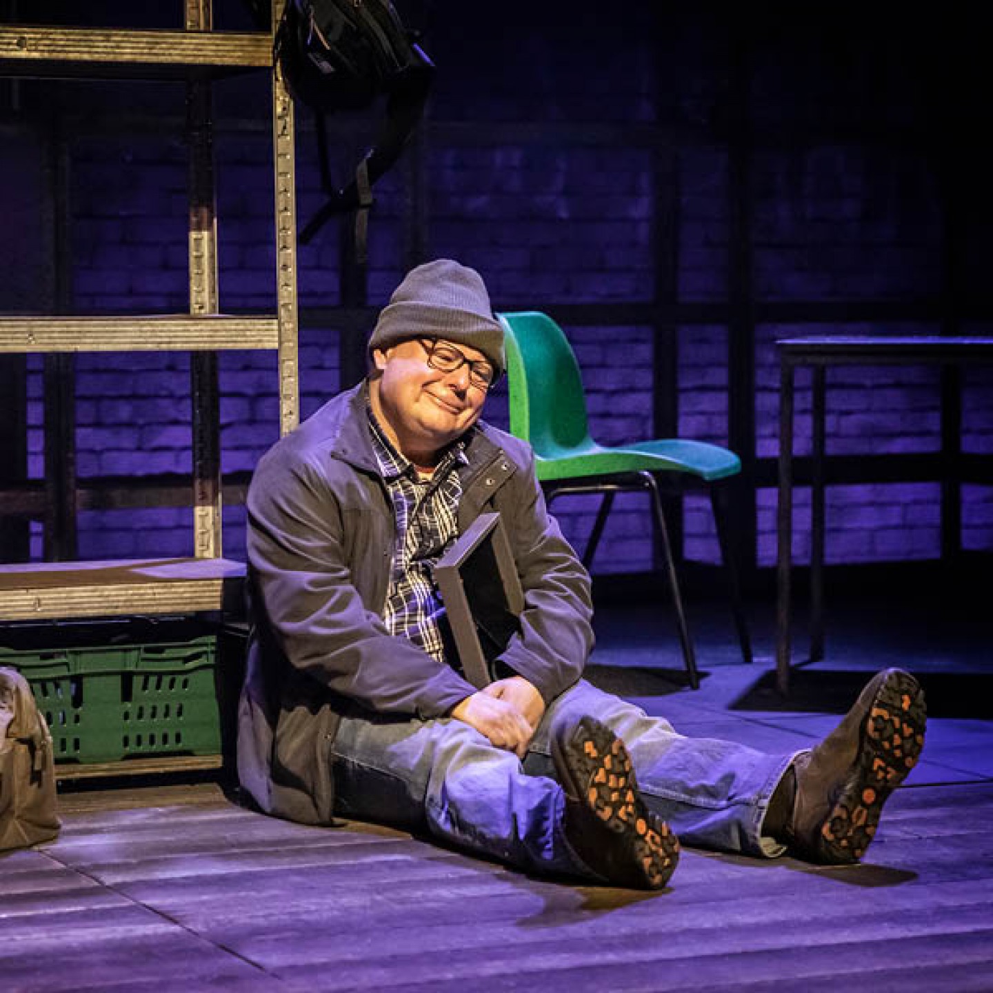 David Nellist as Dan in I, Daniel Blake - act two