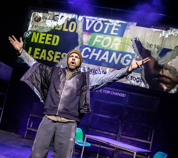 Micky Cochrane in I, Daniel Blake at Northern Stage