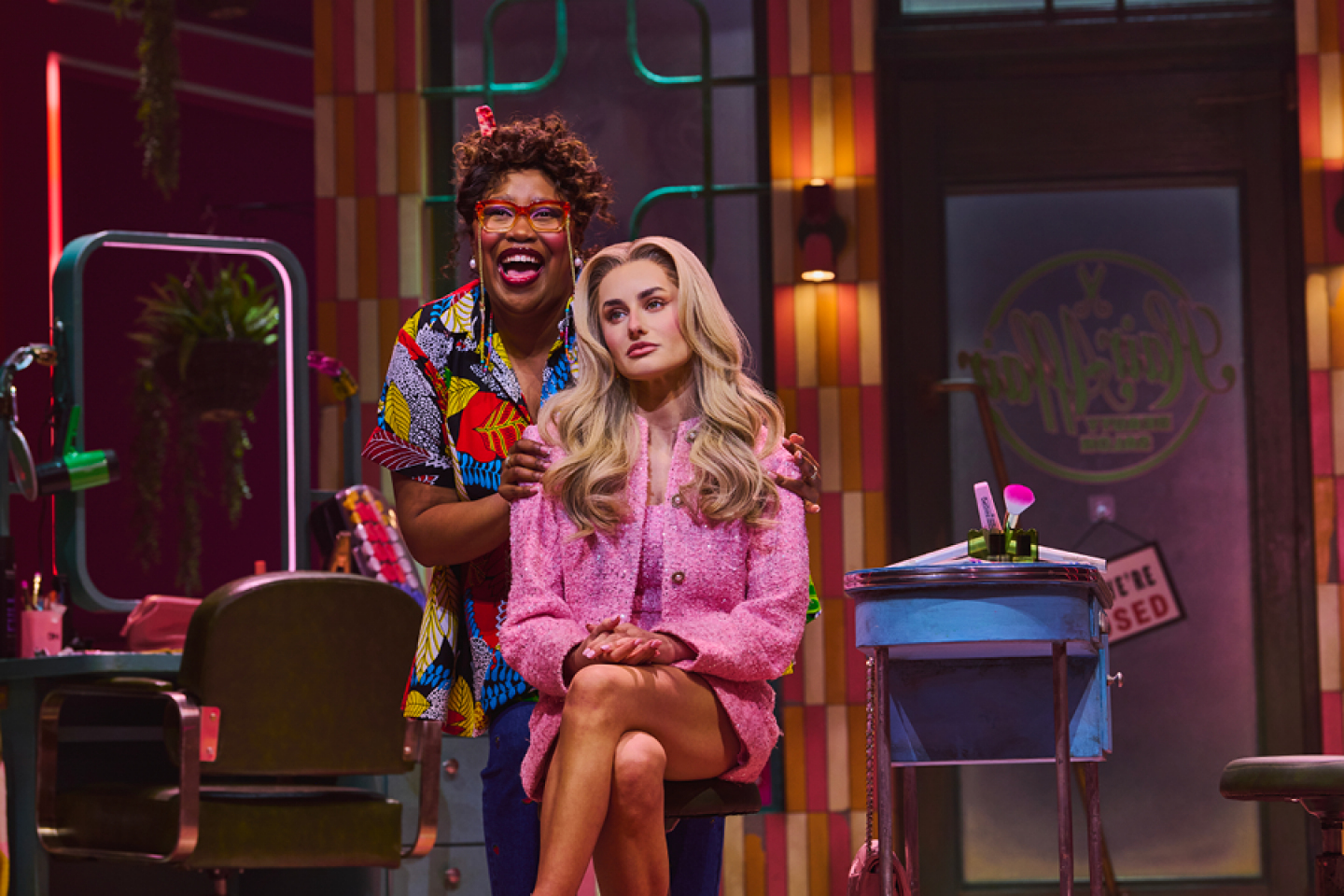 Amber Davies and Karen Mavundukure (c) Matt Crockett