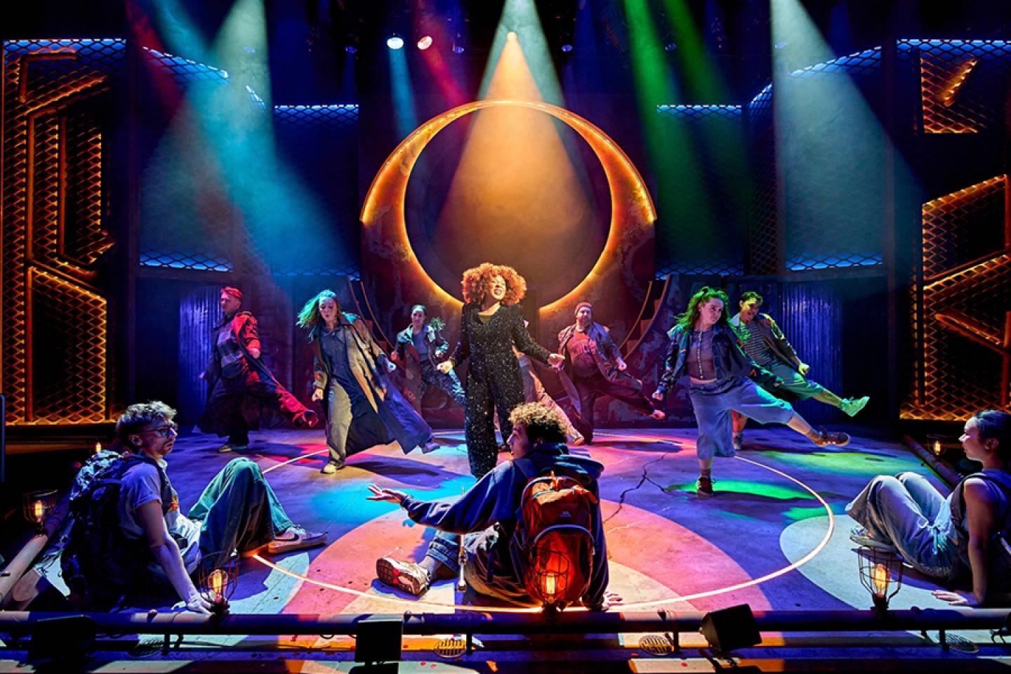 The Cast of The Lightning Thief, The Other Palace, Photo Credit Manuel Harlan