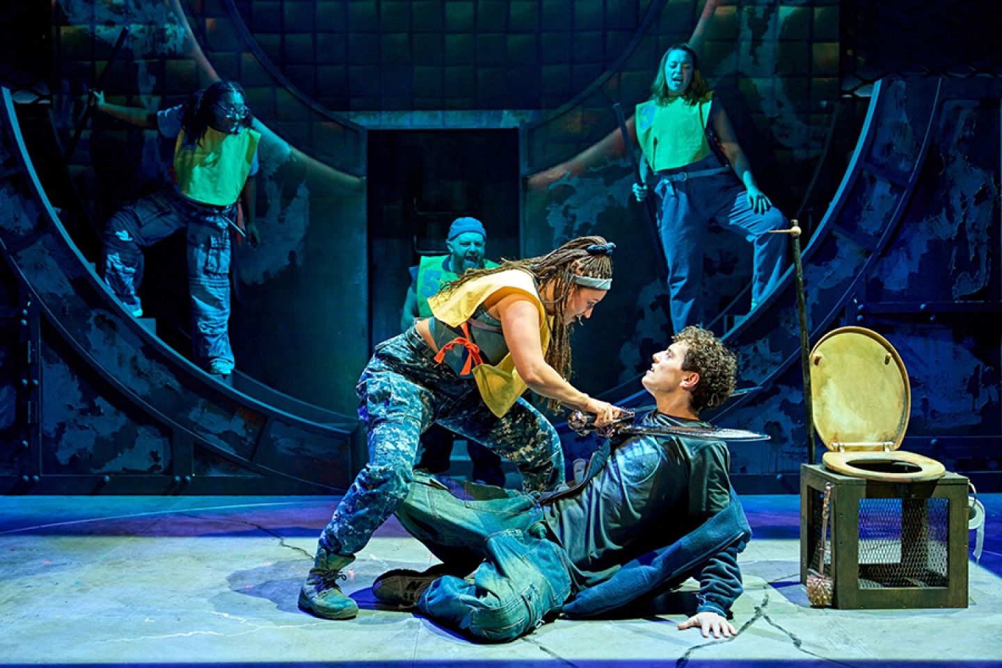 Paisley Billings and Max Harwood - The Lightning Thief - The Other Palace - Photo Credit Manuel Harlan