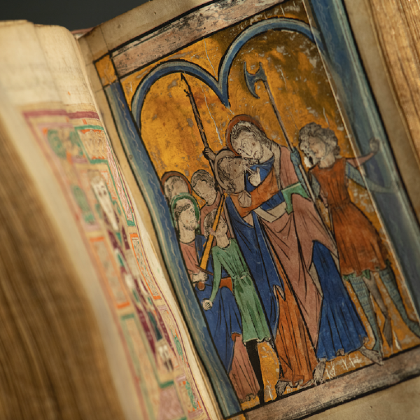 The Lindisfarne Gospels at the Laing Art Gallery, Newcastle 