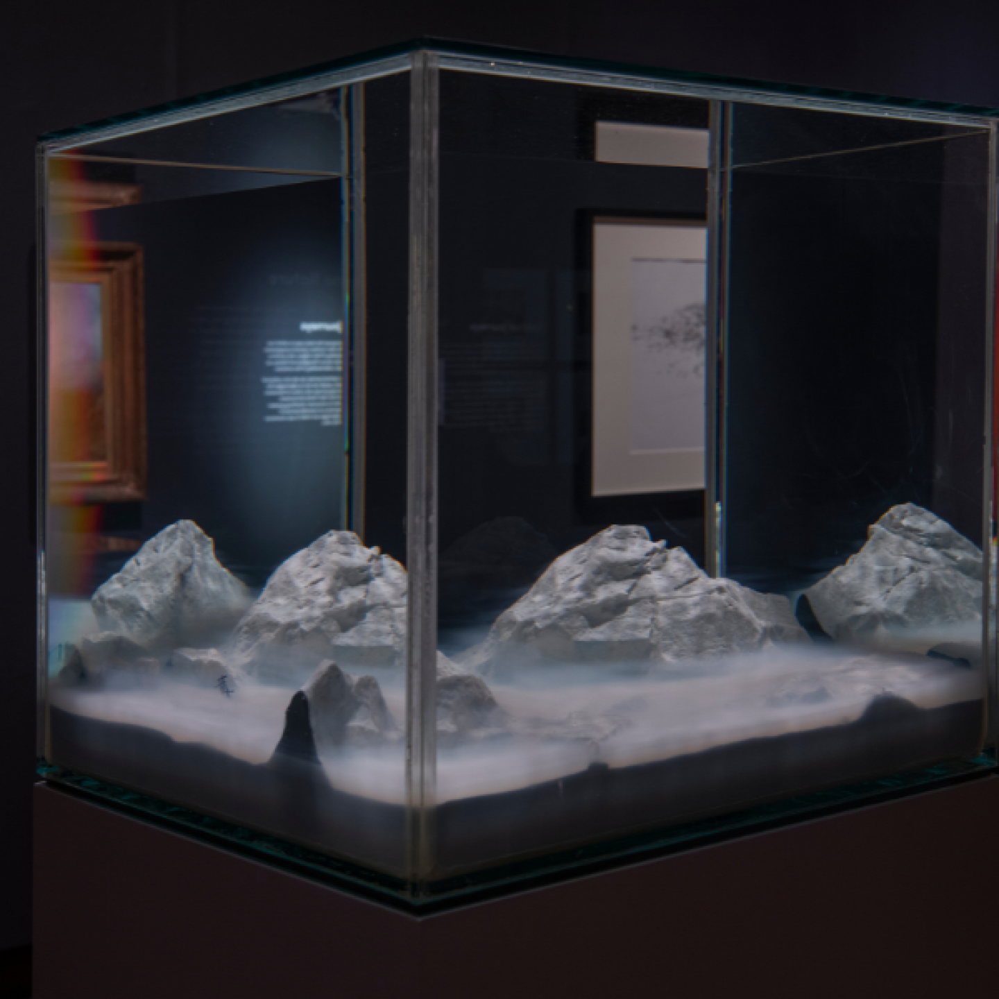 The Lindisfarne Gospels art exhibition at the Laing Art Gallery, Newcastle 