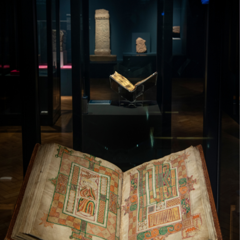 The Lindisfarne Gospels at the Laing Art Gallery, Newcastle 