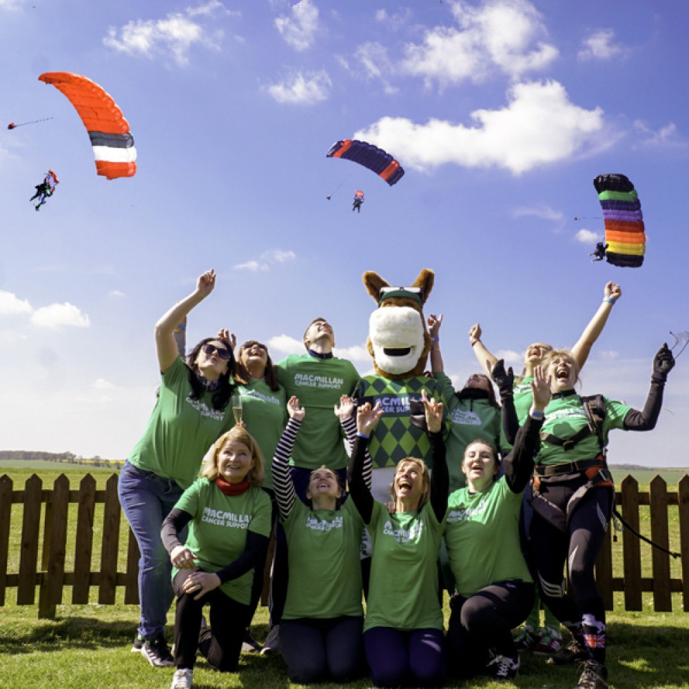 Jump of their lives jumpers at JOTL 2022