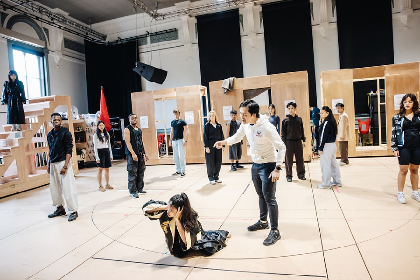 Kim (Julianne Pundan), Thuy (Mikko Juan) and Company of Miss Saigon, Danny Kaan Photography