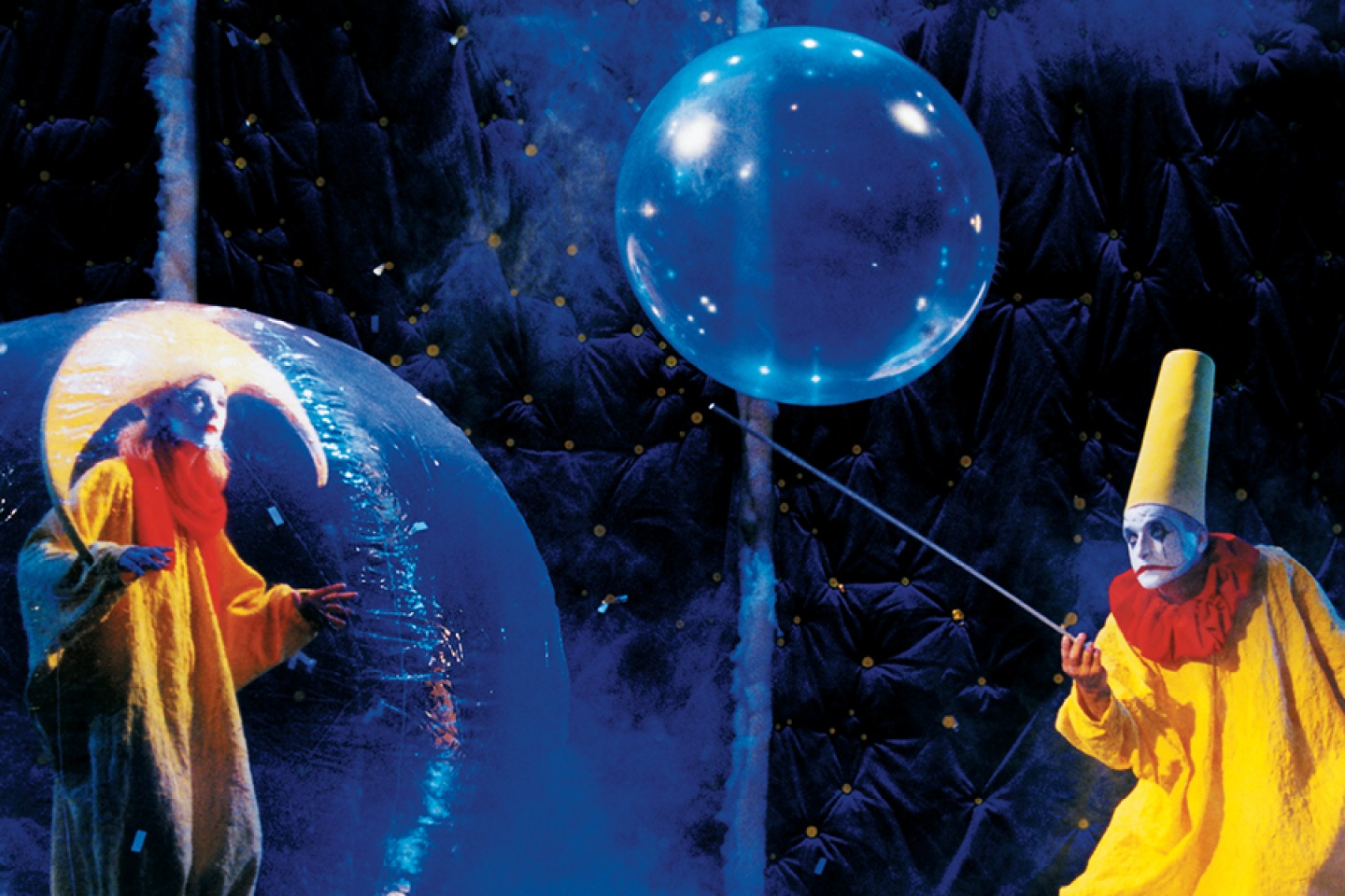 Slava Snowshow Moon Clown in Ball by Pascal Ito