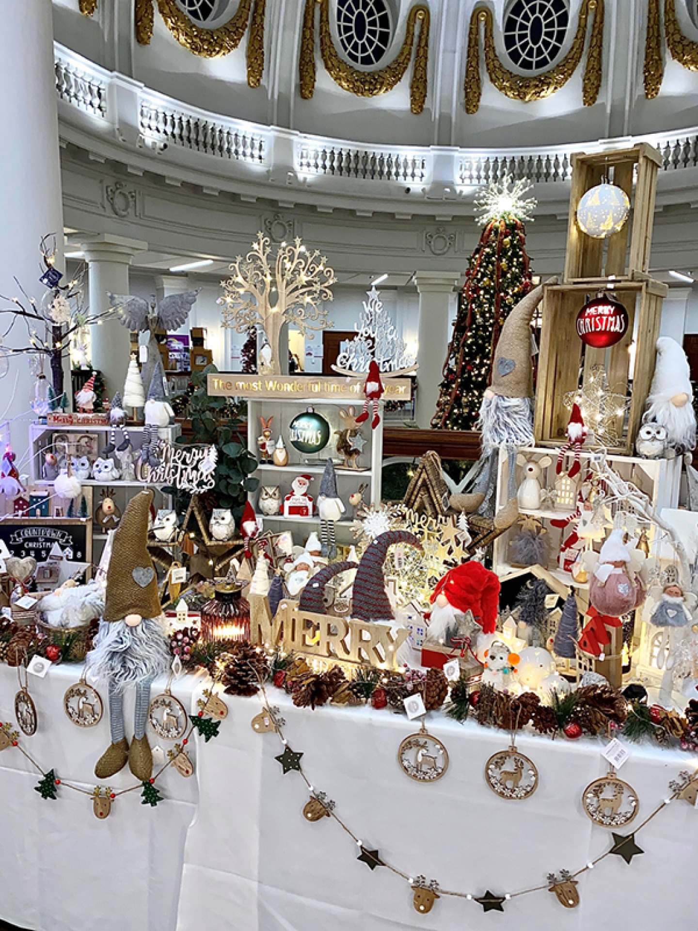 Spanish city Christmas Market