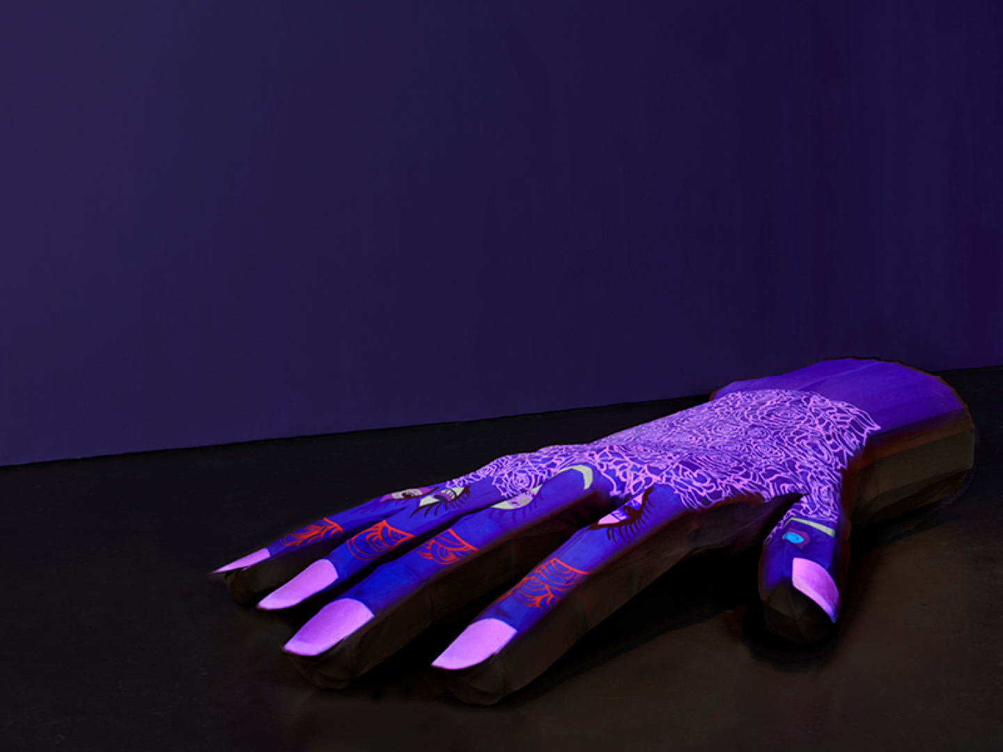 Chitra Ganesh, Manuscript, 2018, courtesy Wendi Norris Gallery