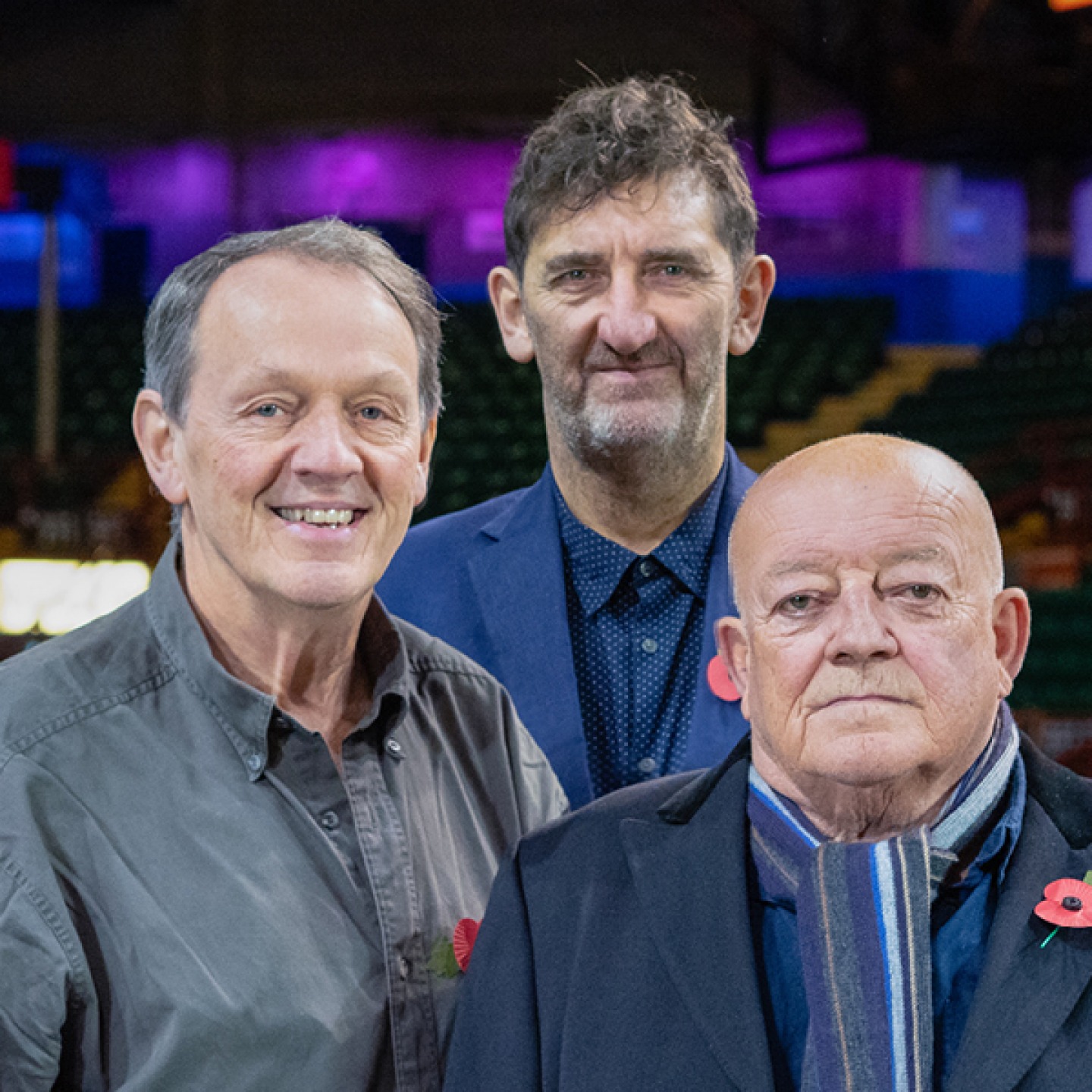 Kevin Whately, Jimmy Nail and Tim Healy