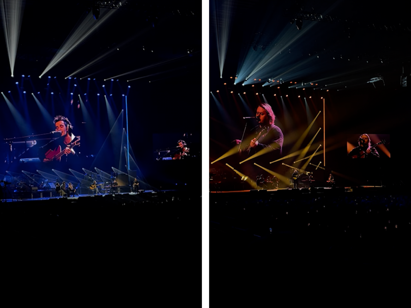 performers on a stage