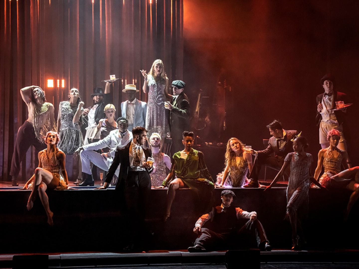 Cast of 18. Rambert's Peaky Blinders The Redemption of Thomas Shelby