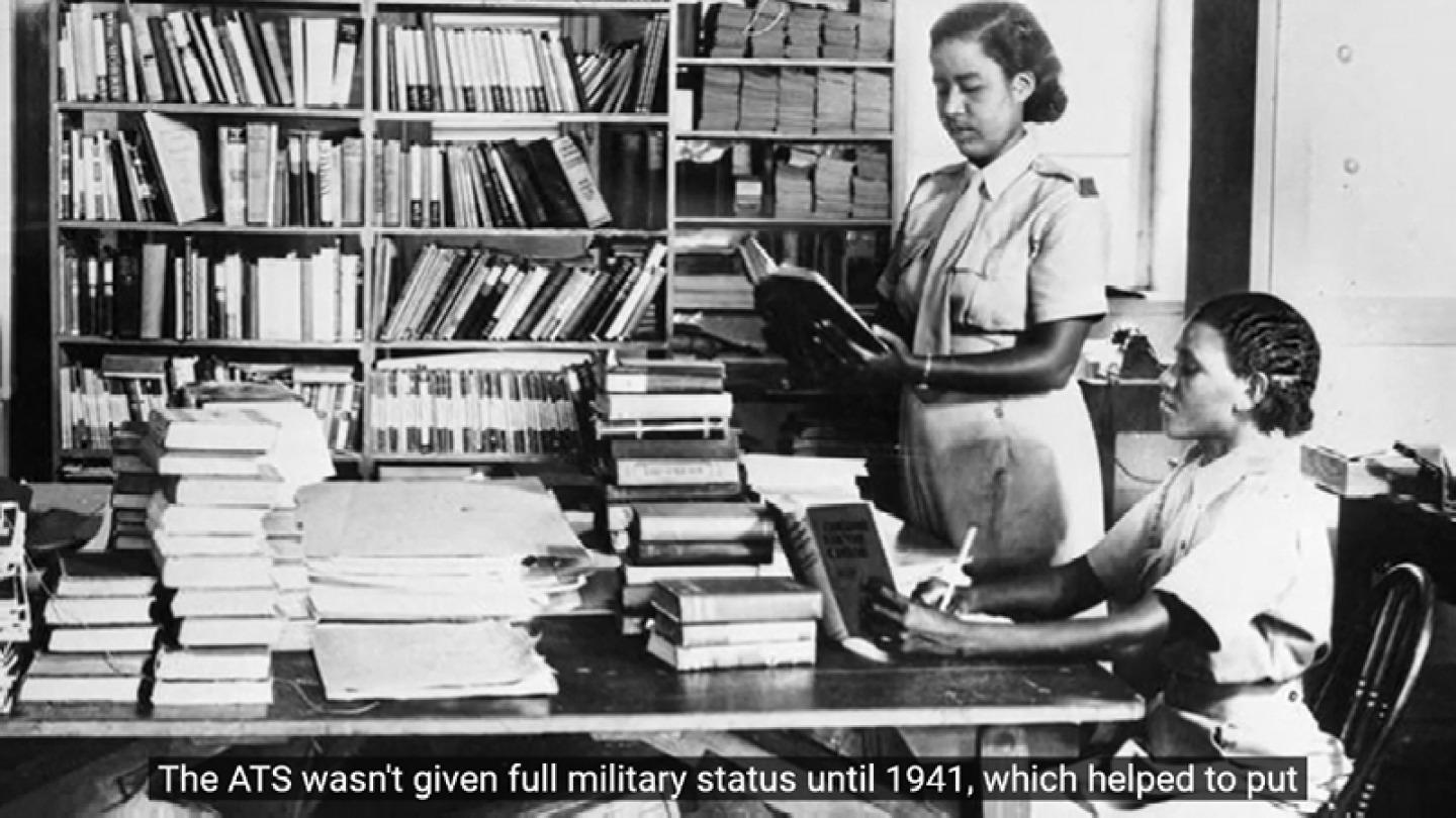 6. Film still - ATS images - Style Stories - Women in War Service - Tyne & Wear Archives & Museums