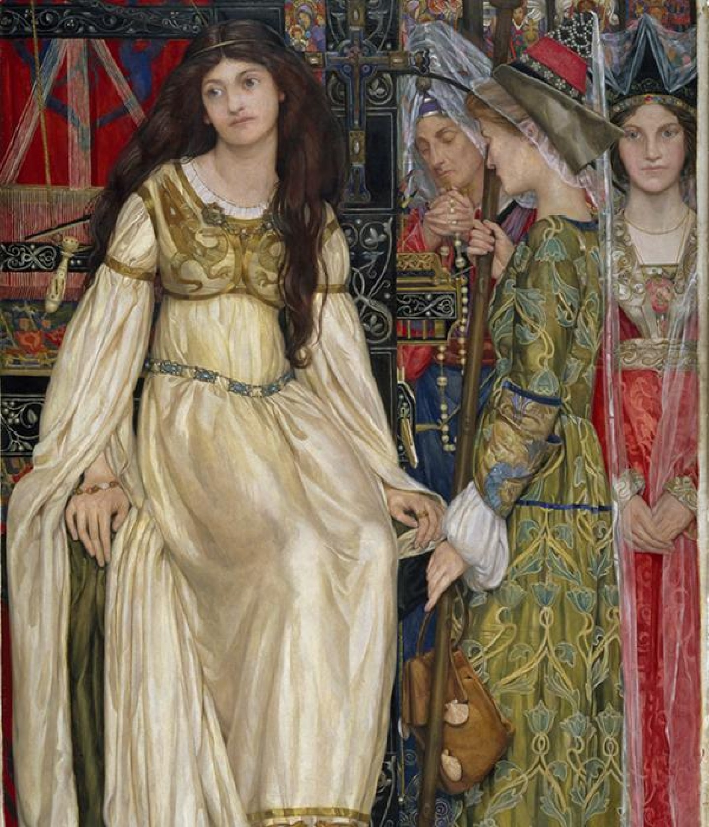 The Keepsake by Kate Bunce (1901). Birmingham Museums and Art Gallery.