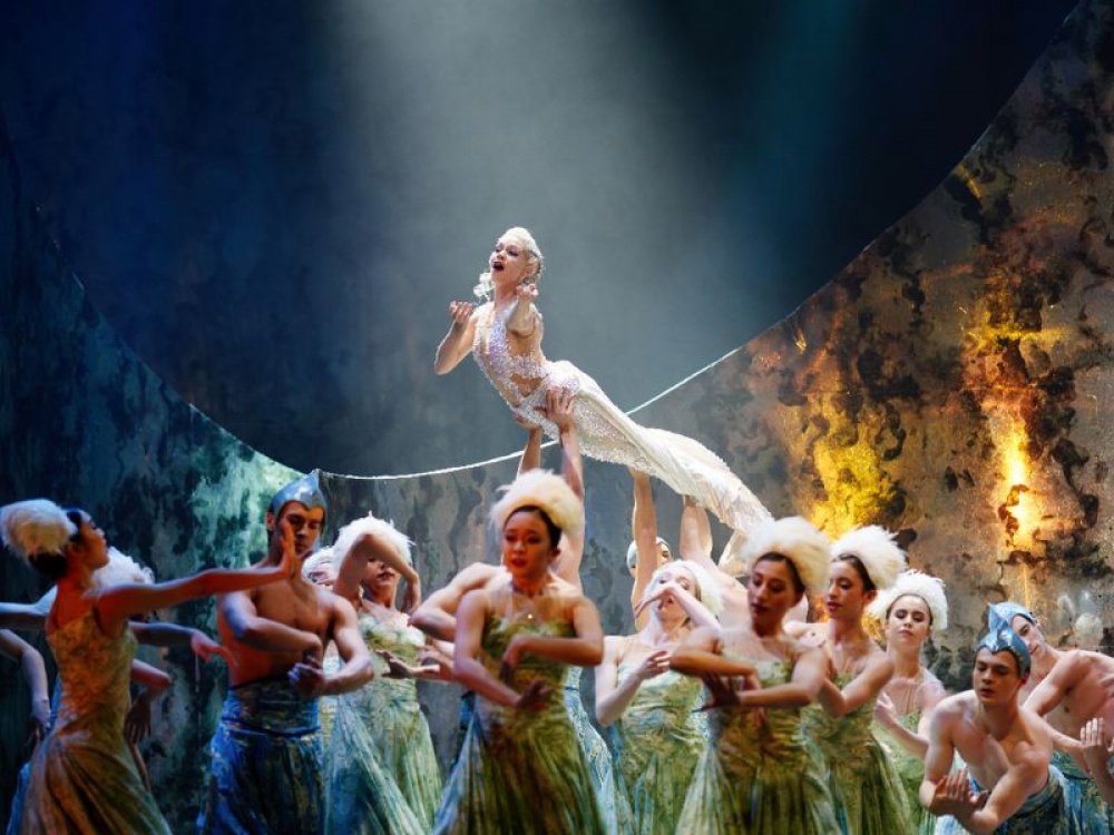 Northern Ballet dancers in The Little Mermaid, Kyle Baines