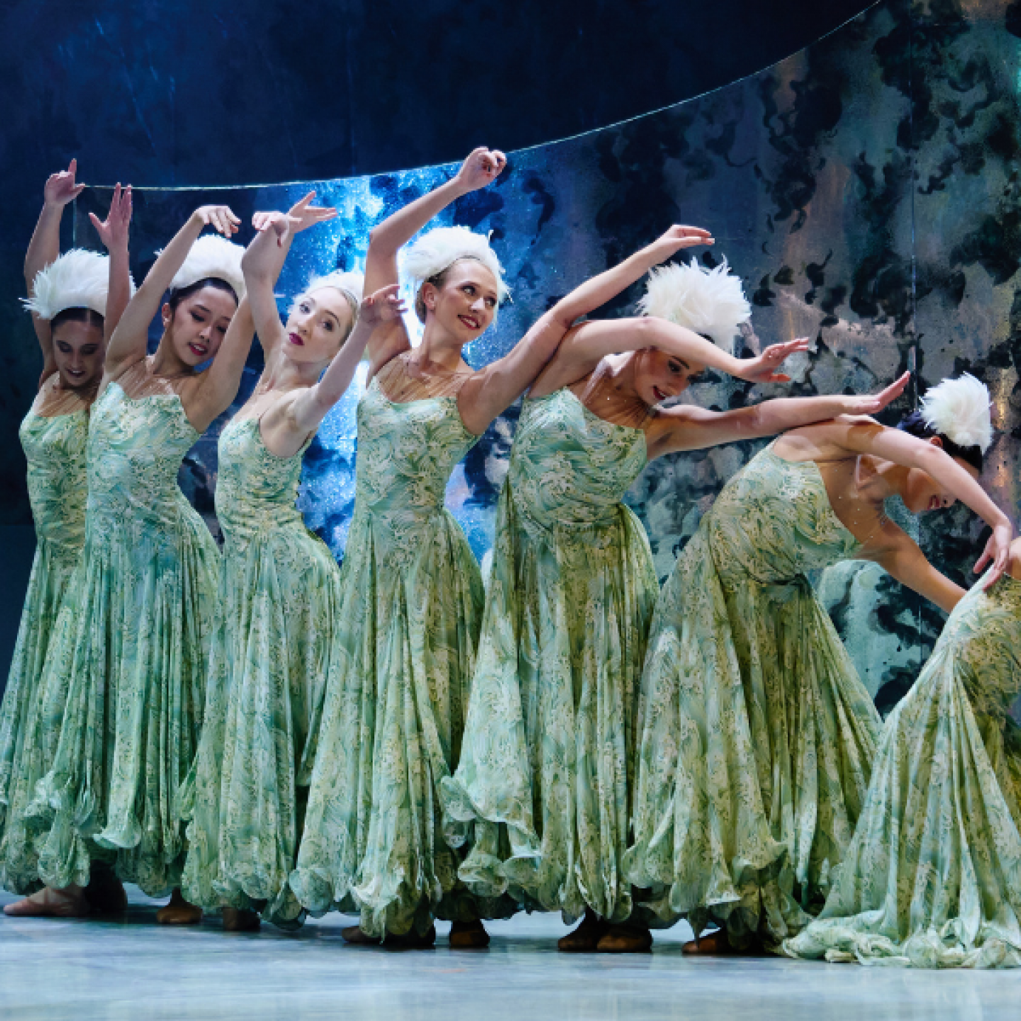 Northern Ballet dancers in The Little Mermaid, Kyle Baines